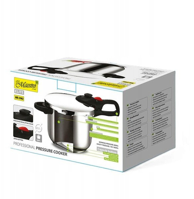 Tenxhere me presion Tradin Maestro MR-2902, 6L, 22 cm, çelik inox