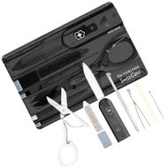 Set për mirëmbajtjen e thonjëve Victorinox "Swiss Card Classic", e zezë