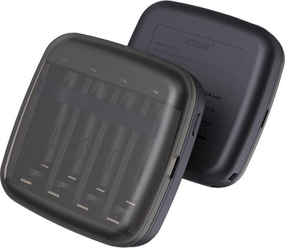 Karikues baterish Xtar BC4, R03 AAA R6 AA, power bank 5V, i zi