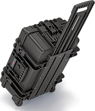 Kuti veglash me rrota Knipex Robust45 Move 00 21 37 LE, polipropilen rezistent, e zezë
