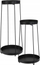 Set mbajtëse vazonash PROGARDEN KO NB1850140, set 2 copë, metal, e zezë