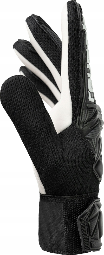 Doreza portieri Reusch Attrakt 5270515, shkumë Reusch Solid, prena Expanse, e zezë