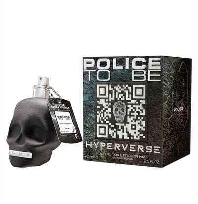 Parfum për burra Police To Be Hyperverse, Eau de Parfum, 75ml, i zi