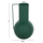 Vazo dekorative Flagon Φ26x45Hcm (HM4260.03), gjelbër
