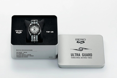 Orë për meshkuj Seiko 5 Sports Automatic SRPJ79K1 SKX, e hirtë