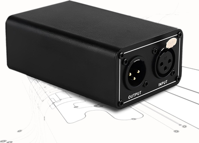 Furnizues fantom për mikrofon Mozos PP48V, 48V, me hyrje USB 5V, i zi