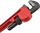 Çelës tubash AWTOOLS STILLSON 12", 300mm, çelik i farkëtuar, i kuq