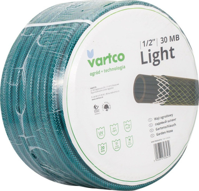Set zorrë kopshti Vartco Light, 1/2", 30 m, 3 shtresa