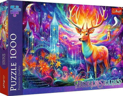 Puzzle Trefl Mystical Deer, 1000 copa, shumëngjyrësh