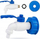 Set rubineti Bradas Blue Butterfly IBCS60-KS1212, 1/2"x1/2", plastike, i kaltër