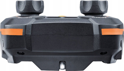 Manifold digjital Testo 550s 0564 5501, 2 rrugë, Bluetooth, ngjyrë zi me portokalli