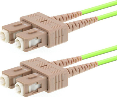 Kabllo fibër optike LOGON PROFESSIONAL Fiber Patch Cable 50/125, patch, portokalli