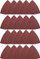 Set letra zmerile trekëndshe YATO YT-34693, 80mm, P80 P120 P240, 20 copë