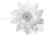 Lampë tavoline Beliani Flower Musone, 30cm, plastike, e bardhë