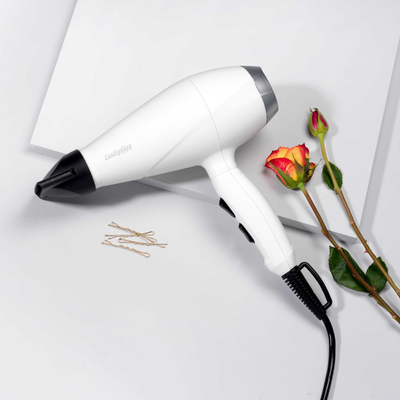 Tharëse flokësh BaByliss 6704WE Power Pro 2000, 2000W, e bardhë