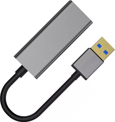 Kartë rrjeti USB APT AK332, USB 3.0, 1 Gb/s, e zezë