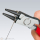 Pinca me majë t’rumbullakët Knipex 22 02 160, 160mm, doreza t’izolume, t’kuqe