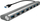 USB концентратор LogiLink UA0308, 7 USB 3.2 Gen 1 порти, 5 Gbit/s, сив