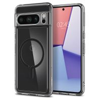 Mbrojtëse për celular Google Pixel 8 Pro Spigen Ultra Hybrid OneTap Metal, e zezë