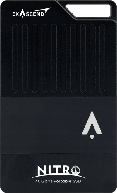 SSD portabël Exascend Nitro, 2TB, USB, gri