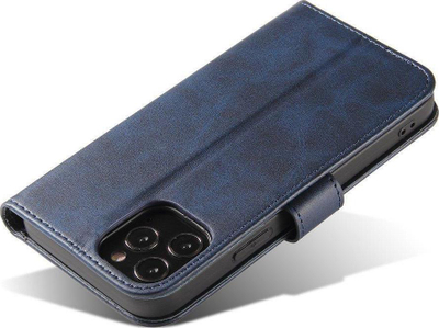 Këllëf telefoni Hurtel Magnet, tip libër, për Xiaomi Poco M4 Pro 5G, blu