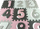 Tapet puzzle shkumë Milly Mally Jolly 3x3 Numbers, edukativ për kalamaj, rozë gri