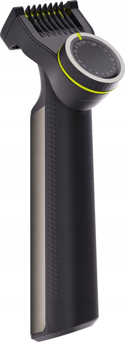 Trimmer mjekre Philips OneBlade 360 QP6552/15, i rikarikueshëm, i gjelbër