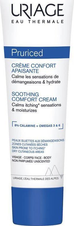 Krem trupi dhe fytyre Uriage Eau Thermale Pruriced, qetësues, 100 ml