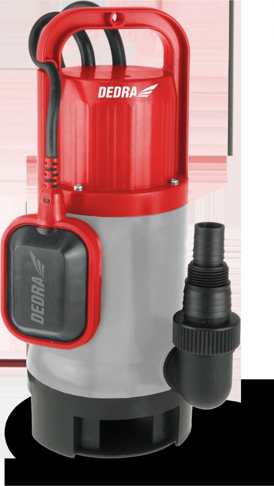 Потопна пумпа Дедра DED8844, 1000W, 17000 l/orë, црвено сива