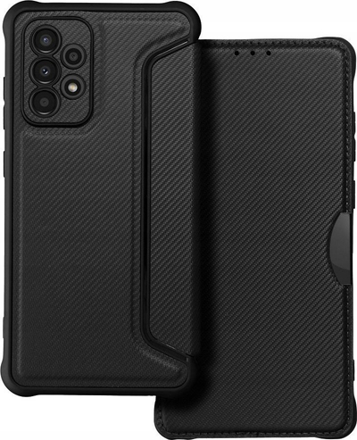 Mbulesë telefoni Szko Wallet Armor për Samsung A33 5G, me portofol, me magnet, e zezë