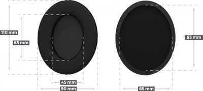 Перничиња за слушалки Genesis Toron EP01 Hybrid NSG-2158, мемори пена, хибриден материјал
