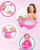 Kukull bebe Norimpex Newborn Baby Doll Peeing, 43cm, interaktive, me shumë ngjyra