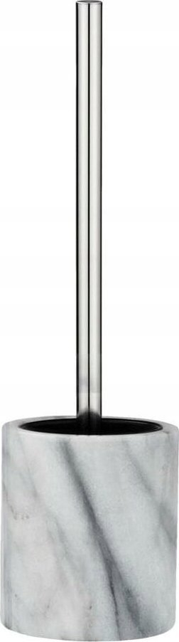 Furçë tualeti Wenko Onyx Marble me mbajtëse mermeri, 41 cm, e bardhë