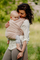 Shall mbajtës për bebe Cotton Baby Sling, 100% pambuk organik, 5 m, bezhë