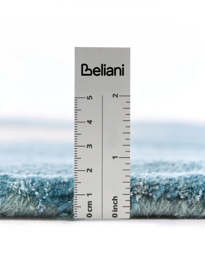 Qilim Beliani KANRACH, 200x200 cm, viskozë dhe lesh, blu navy
