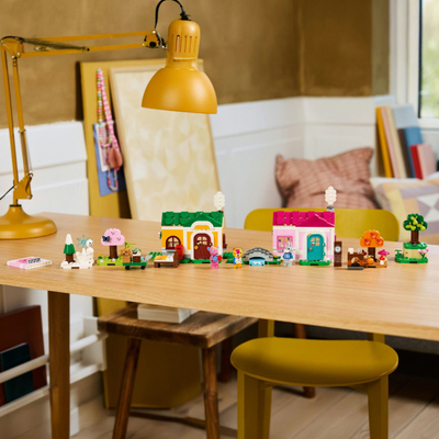 Set LEGO Animal Crossing Creative Houses Seasons of Fun, kreativ, shumëngjyrësh