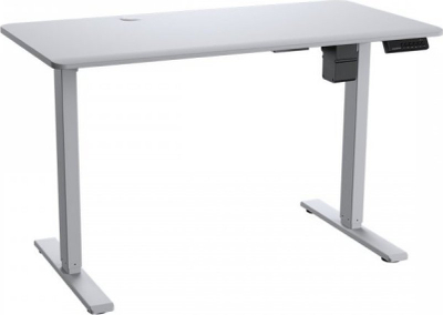 Tavolinë gaming Cougar CGR Royal Mossa 120, lartësi e rregullueshme elektrike, e bardhë