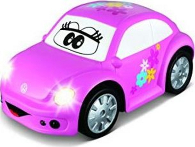 Makinë lodër Bburago VW New Beetle Easy Play R/C, rozë