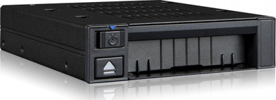 Kasetë SSD Icy Dock FlexiDOCK MB021VP-B, U.2 NVMe PCIe 4.0, për hapësirë 3.5", e zezë