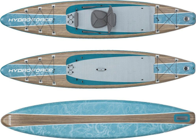SUP kajak i frymshëm Bestway Hydro Force Glider Elite Set 6532G, 381x79x15cm, 2 në 1