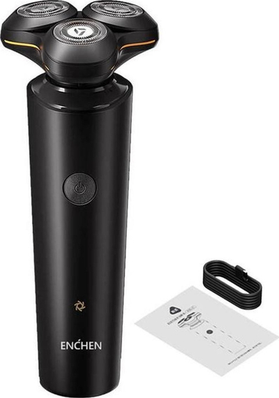Trimmer për mjekër ENCHEN X8 C, pa tela, karikim USB C, i zi