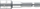 Bit çelësi magnetik Wiha 70441070, 55 mm, 1/4", 7.0 mm