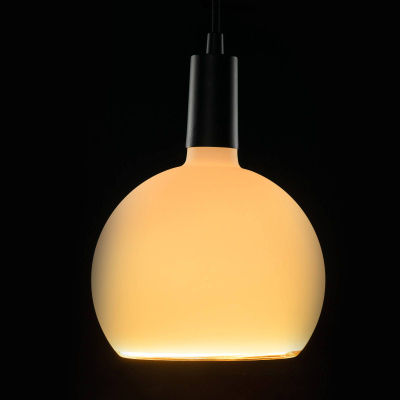 Llampë LED SEGULA Floating Globe 200, 6W, E27, opale e bardhë