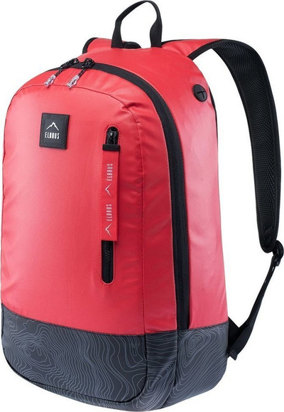Çantë shpine Elbrus Cotidien Backpack 92800355284, me ndarje për laptop, sistem audio, ngjyrë e kuqe