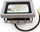 Reflektor LED Gonga RGB, 10W, telekomandë, gri