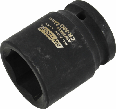 Kokë goditëse AWTools AW38806BL, 3/4", Hex 24mm, e zezë