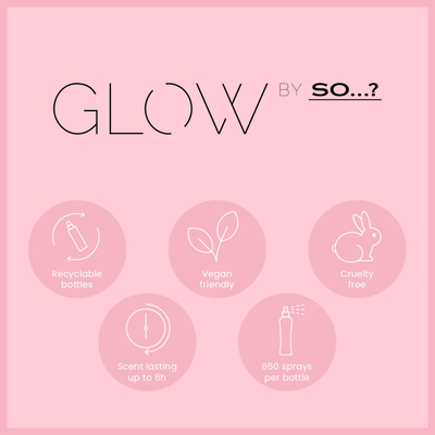 Glow by So...?  Gliter Spray BRONZE BABE
