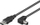 Kabllo USB Tecline Fröhlich Walter 39902403, USB A në USB B, 3 m, me kënd 90°