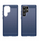 Силиконска заштитна маска за Samsung Galaxy S25 Ultra, карбон ефект, сина