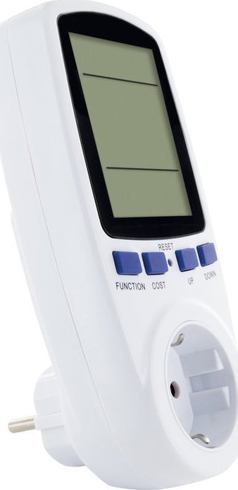 Matës rryme Schwaiger SOEM0100, 16A, 3680W, i bardhë